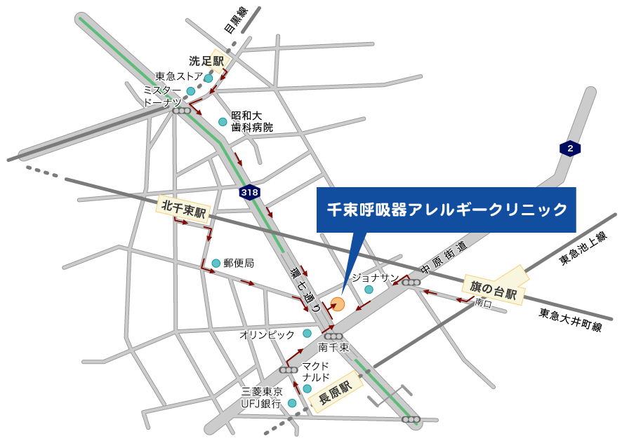 アクセス地図
